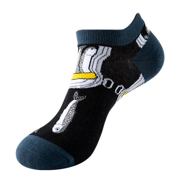 Graffiti Ankle Socks – Penguin Design