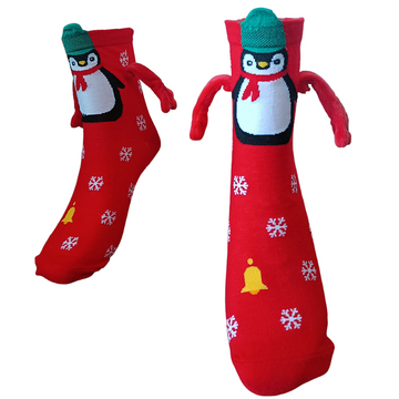 Cute Penguin Magnetic Holiday Socks