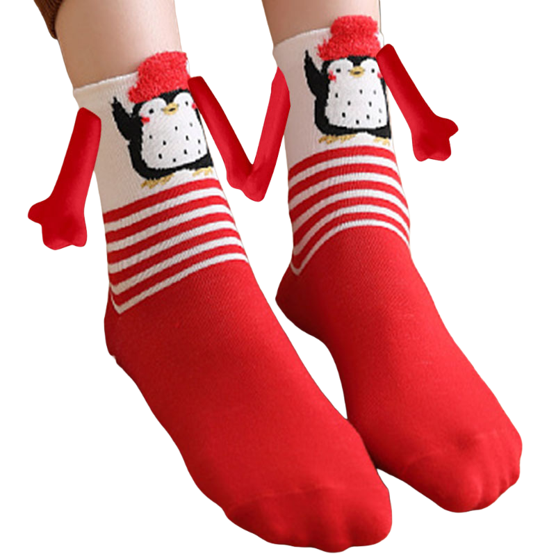 Cute Penguin Magnetic Holiday Socks