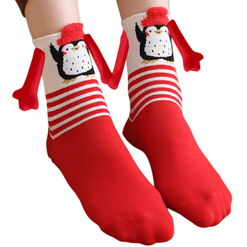 Cute Penguin Magnetic Holiday Socks